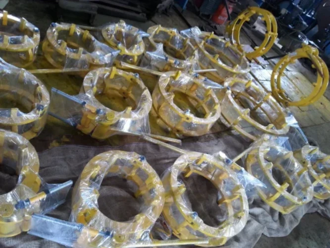 Pipe Clamp External And Internal - Color: Blue
