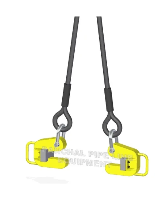 Ms Plate Lifting Clamp - Color: Red