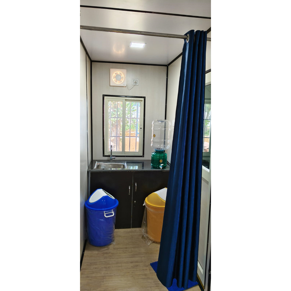 Readymade Cabin Unit - Color: Grey