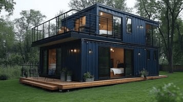 Luxury Farmhouse Container Cabin