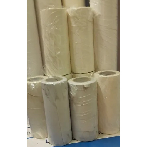 Pvs Self Adhesive White Vinyl Film Roll - Film Length: 25  Meter (M)