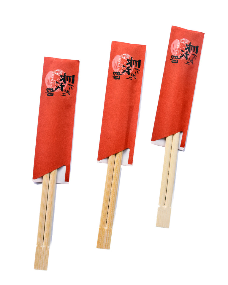 Half Paper Wrapped Disposable Bamboo Chopsticks
