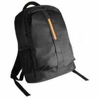 Canvas Laptop Bag - Polyester, Fits 32 Inch, Black | Slim Profile, Padded, Reinforced Corners, Washable, Handmade