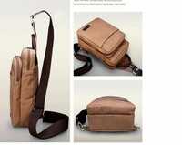 Leather Messenger Bag