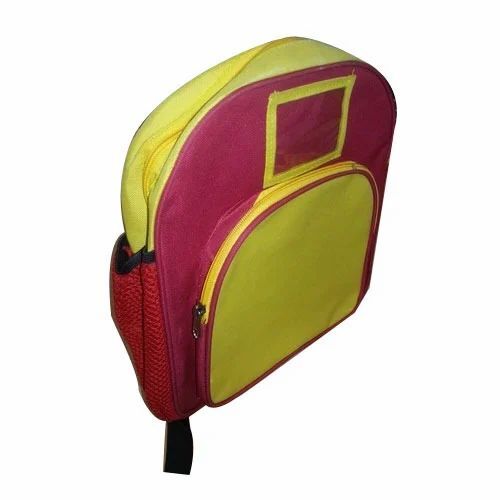 Yellow And Red School Bag