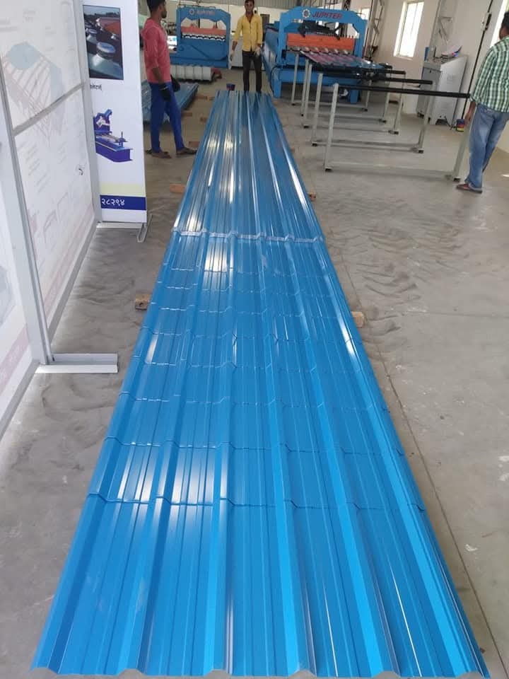 Blue Color Coated Roofing Sheets