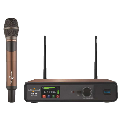 Studiomaster Tr 91H Cordless Handheld Mic - Features: Good Quality
