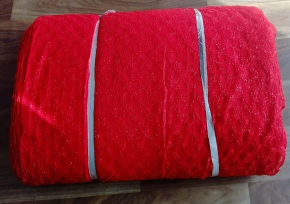 Fancy Feather Net Red