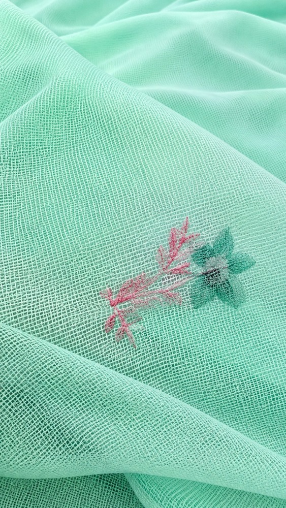Hera Printed Net Fabric