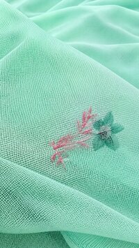 Hera Printed Net Fabric - Features: High Quality