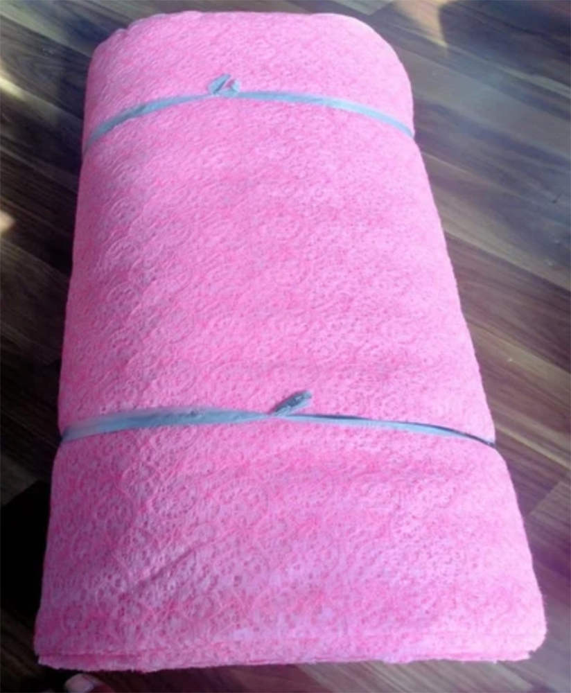 Fancy Feather Net Pink