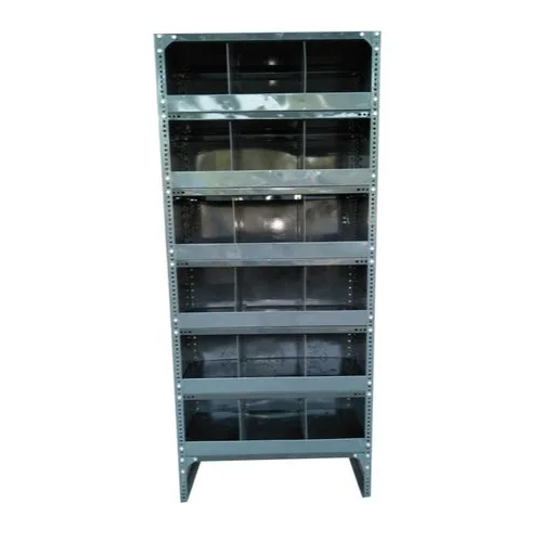 3 Side Covered Slotted Angle Rack