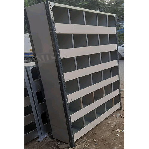 MS Slotted Angle Partition Rack