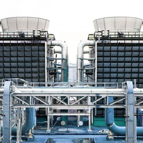 Induced Draft Cooling Towers - Color: Grey
