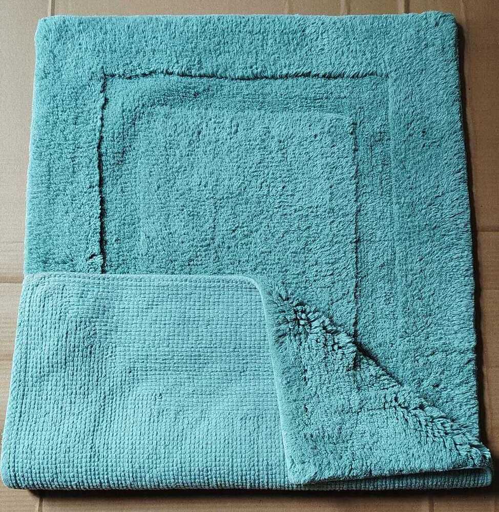 Cotton Bath Rug - Granite Green