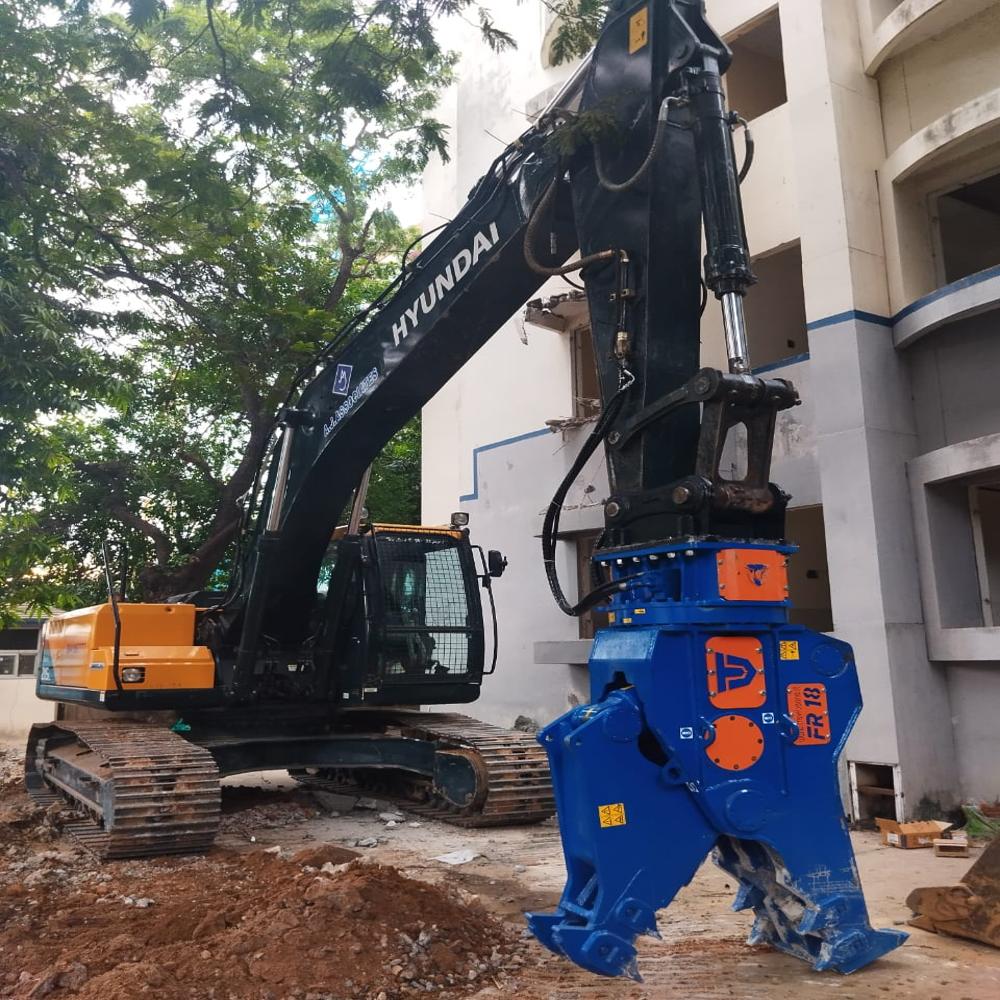 Demolition Pulverizer - Feature: High Efficiency