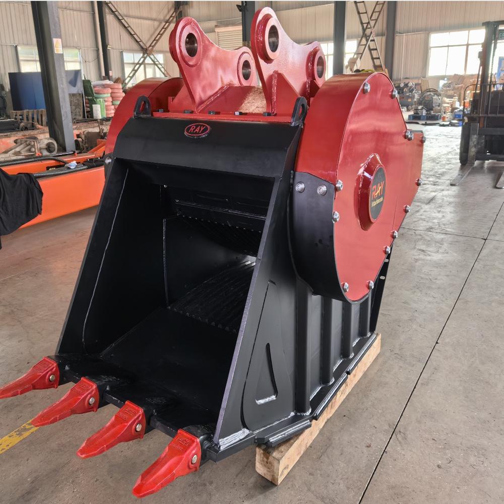 Crusher Bucket - General Use: Earth Moving Machine
