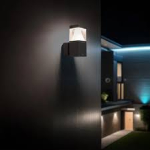 58170 PHILIPS Pylon Wall Lantern Black9W