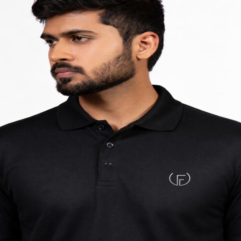 Drifit Mars Polo T-shirt - Color: Black