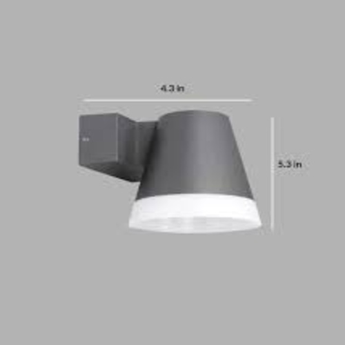 58166 PHILIPS YOB Wall Lantern Black 5W