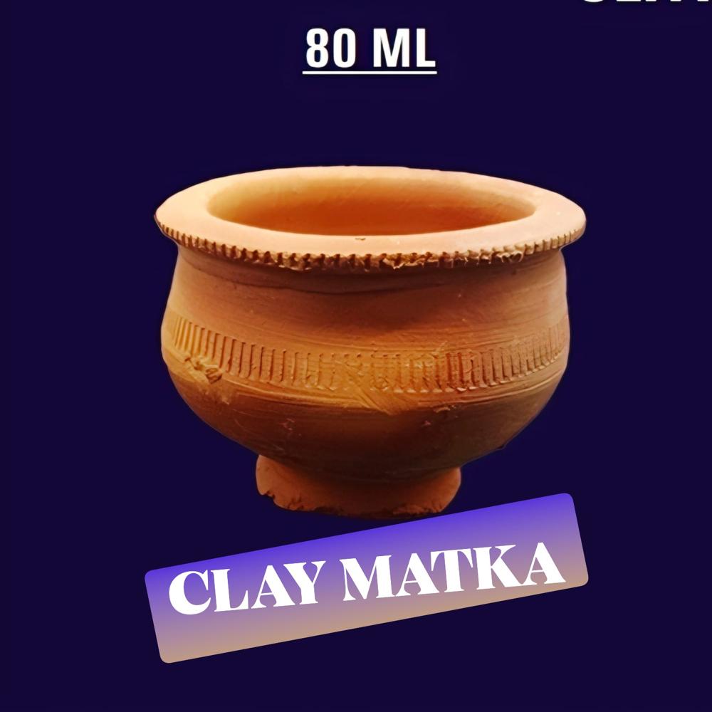 80ml Clay Matka
