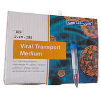 Viral Transport Medium - Color: Clear Tube With Red Cap