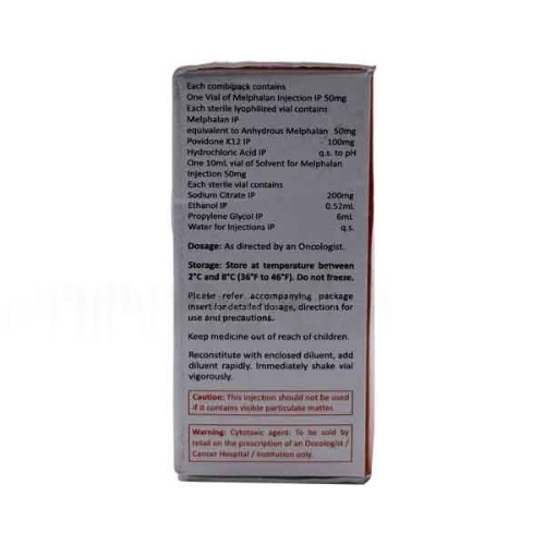 Alkacel 50 Mg Injection - Physical Form: Powder