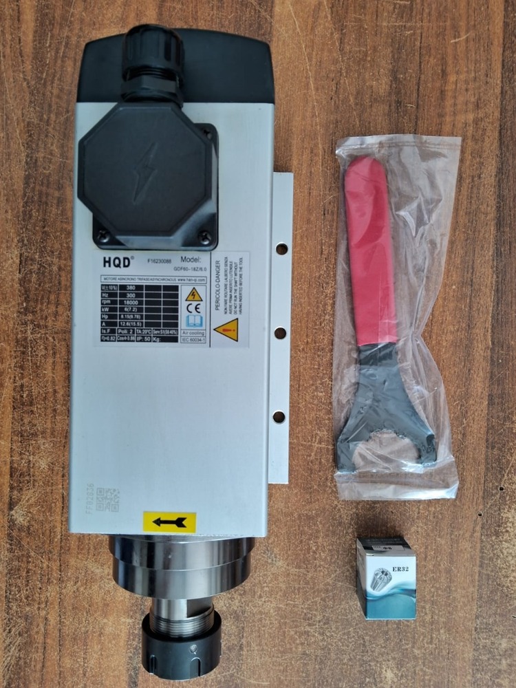 Hqd Spindle 3.5Kw, 4.5Kw, 6Kw