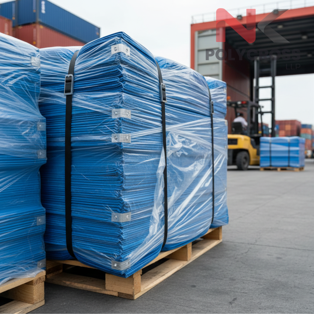 Industrial Sheet Export - Color: Blue
