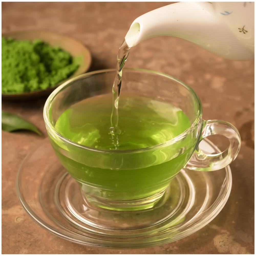 Assam Green Tea - Color: Black