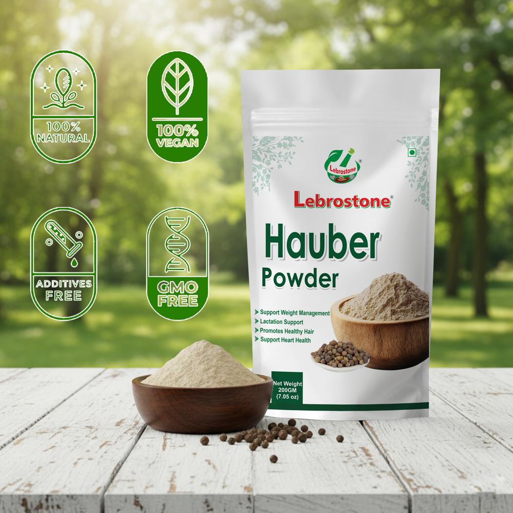 Lebrostone Hauber Powder for Digestion, Weight Management, Liver Health & Blood Purification|200g