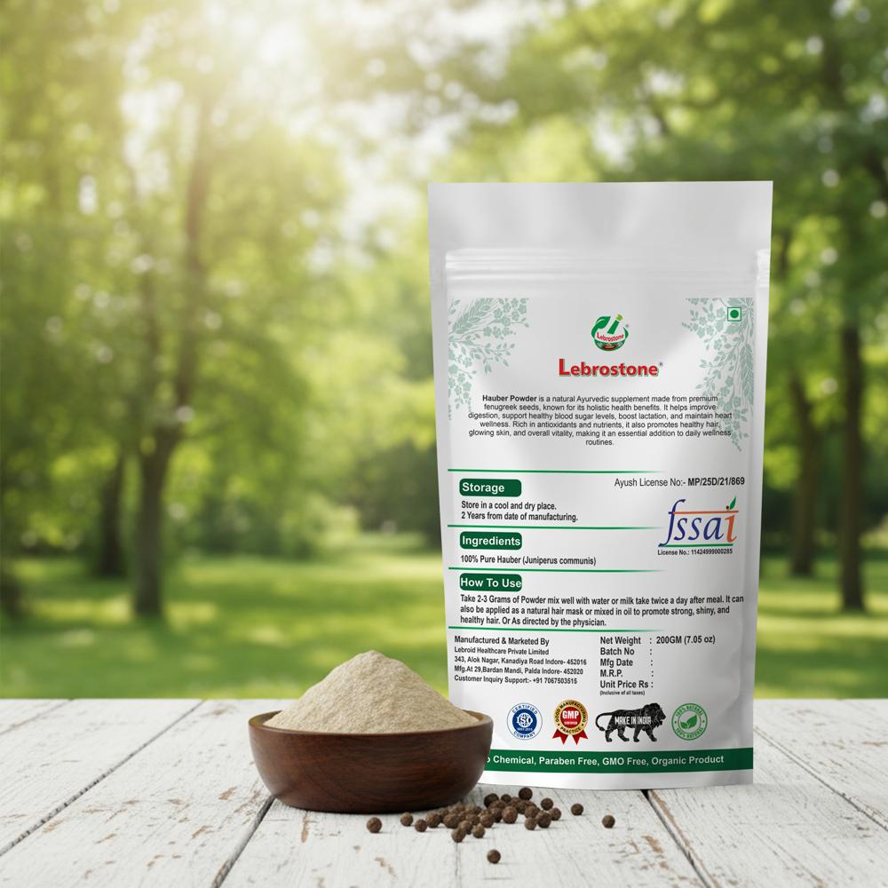 Lebrostone Hauber Powder for Digestion, Weight Management, Liver Health & Blood Purification|200g