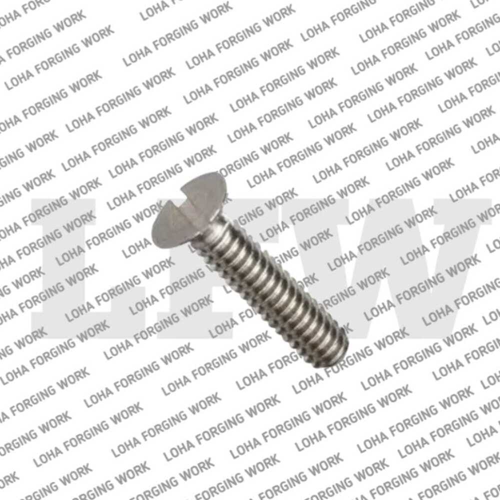Ss L Csk Bolt - Stainless Steel Ss 304/316/202, M3-m12, Countersunk Head, Slotted/phillips Drive, 160-220 Hv Hardness