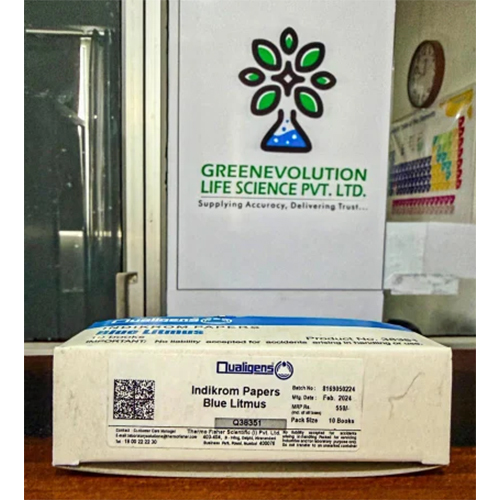 Litmus Blue Indicator Papers Qualigens