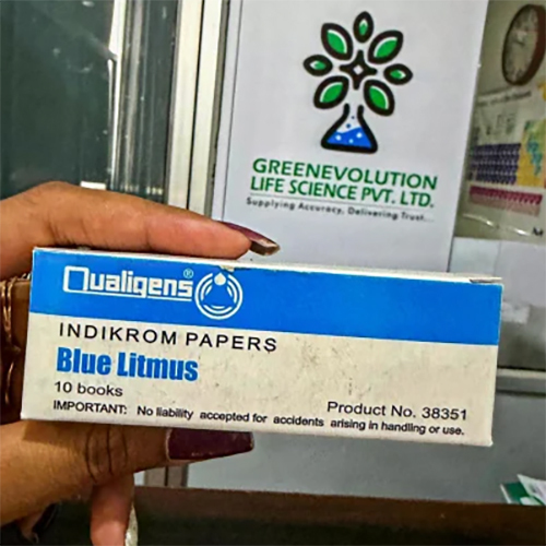 Litmus Blue Indicator Papers Qualigens