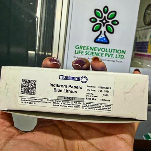 Litmus Blue Indicator Papers Qualigens