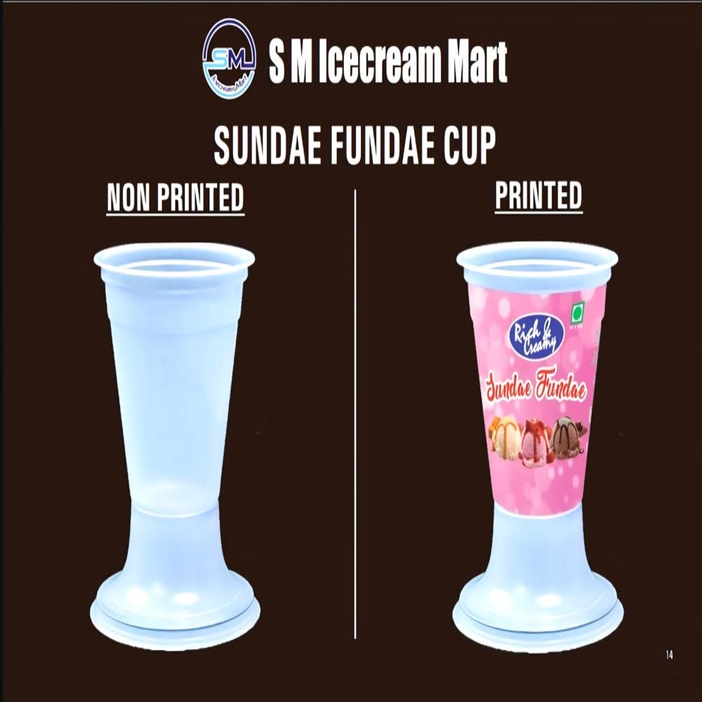 125ml Sundae Funday Novelty Cup