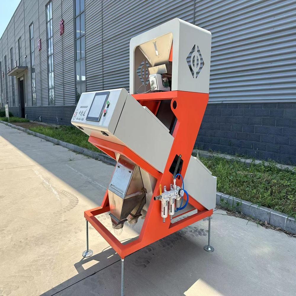 Multi Function Belt Type Color Sorter for Cashew Nuts Garlic Chilli Walnut Color Sorting Machine
