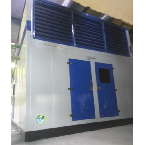 Acoustic Enclosure For 2000 Kva Dg Set - Cavity: Rockwool-Filled