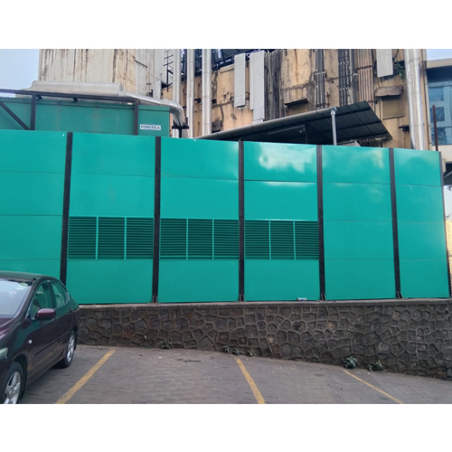 Noise Barrier - Color: Green