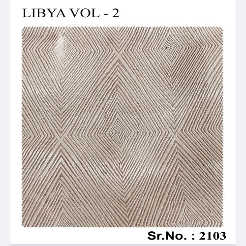 Libya 2 Curtain Fabric - Application: Home Caf  Office Hotel