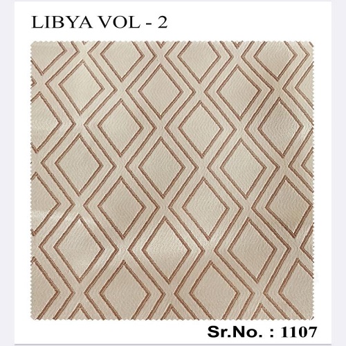 Libya 2 Curtain Fabric - Application: Home Caf  Office Hotel