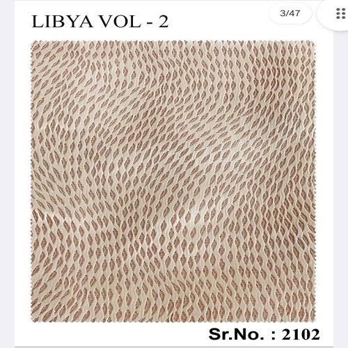 Libya 2 Curtain Fabric - Application: Home Caf  Office Hotel