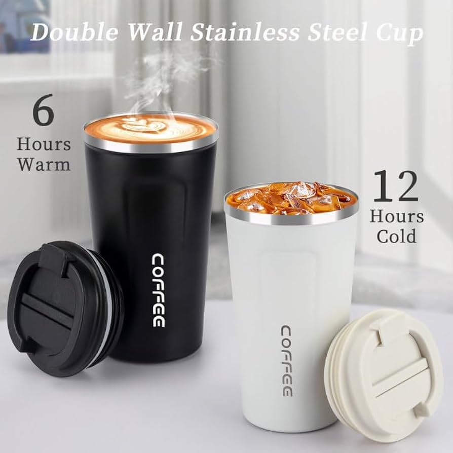 Vacuum Insulated Coffee Cup Double Walled Travel Mug (SS-301)