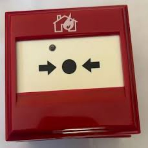 Gst Digital Manual Call Point - Plastic Material, Dual Activation Indication , Re-settable Non Breaking Glass