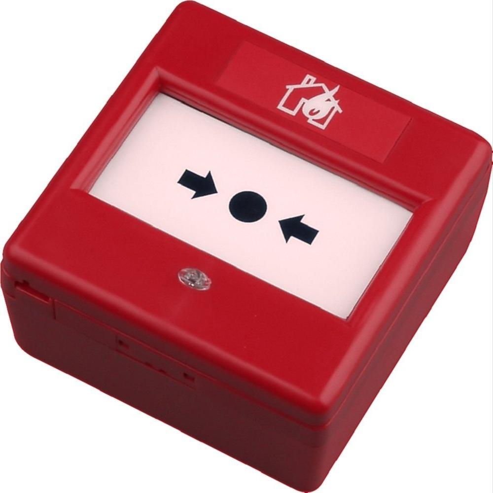 Gst Digital Manual Call Point - Plastic Material, Dual Activation Indication , Re-settable Non Breaking Glass