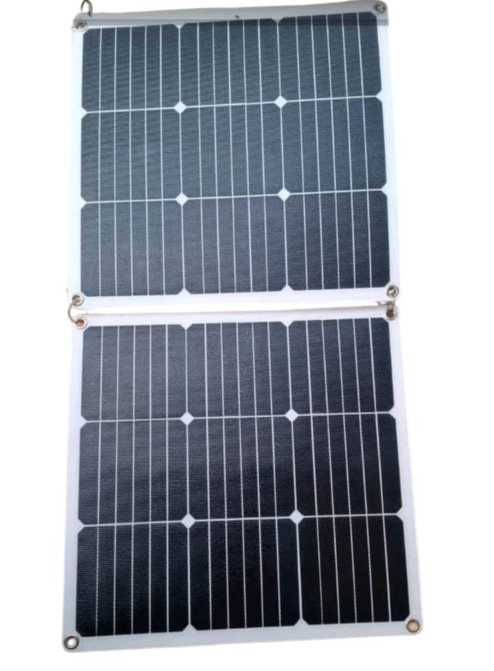 Foldable Solar Panel - Max System Voltage: 24 V Volt (V)