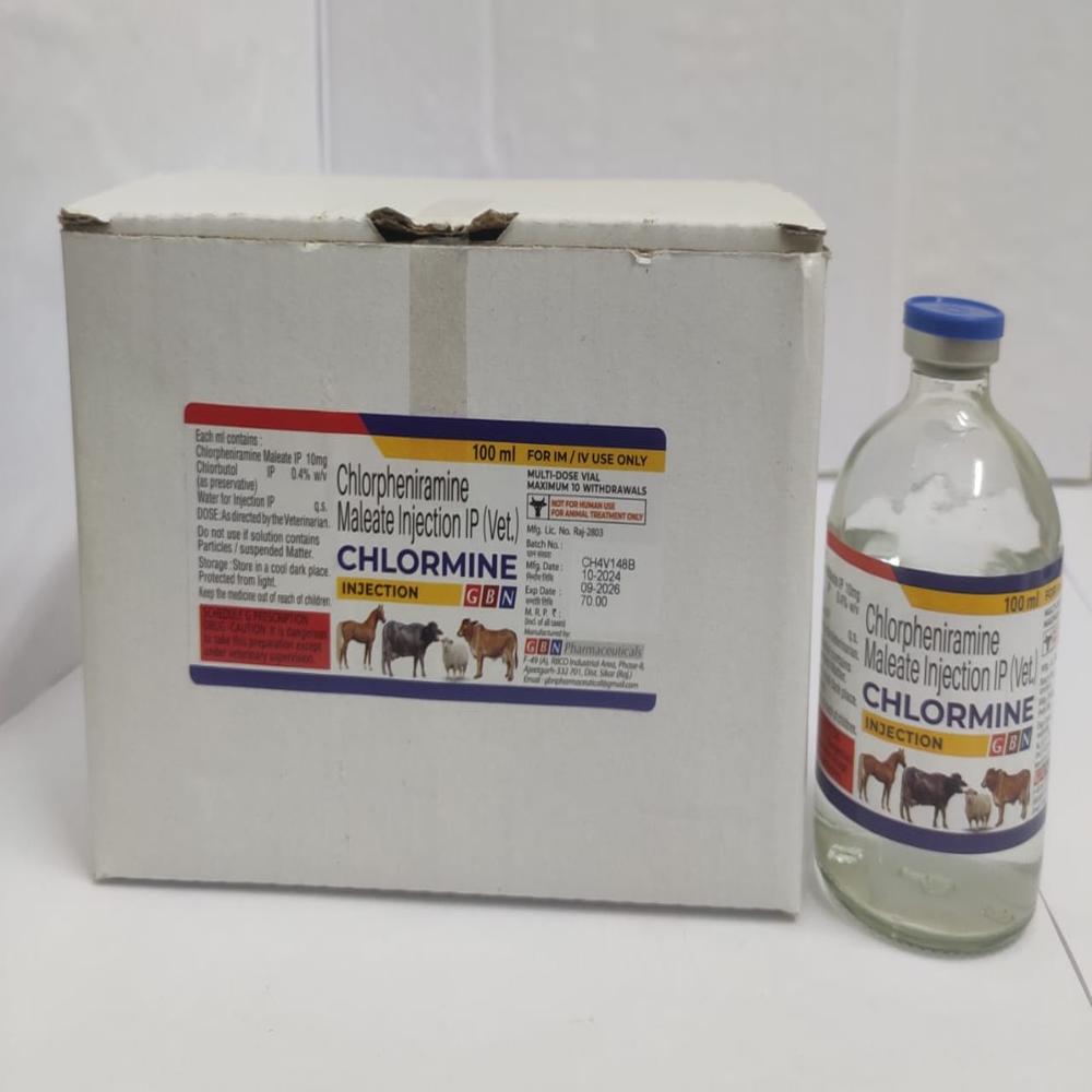 100ML CHLORPHENIRAMINE INJ. 