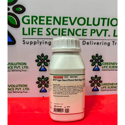 MYP Agar Base (Phenol Red Egg Yolk Polymyxin Agar Base) Himedia