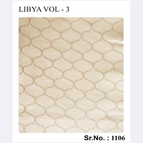libya 3 Curtain fabric